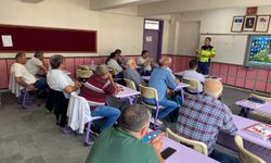 Jandarmadan servis  şoförlerine eğitim
