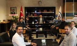 Eczacı Odası’ndan SGK İl  Müdürü Göncü’ye ziyaret