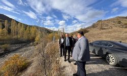 Milletvekili Kaya, Bayat’ta grup yolu çalışmalarını inceledi