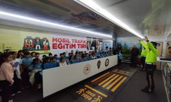 400 öğrenciye trafik eğitimi