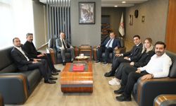 Eczacı Odası’ndan  TSO’ya teşekkür plaketi