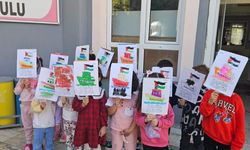 Kargı’da öğrenciler  zulme dikkati çekti