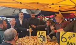 Başkan pazara gitti ortalık karıştı: "Azrail misiniz?"