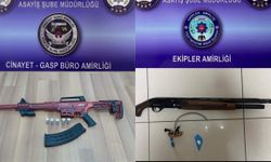 Asayiş operasyonlarında  çok sayıda silah ele geçirildi