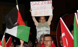Çorum'da İsrail'in Sumud filosuna saldırısı protesto edildi
