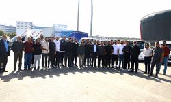 Çorum'da kamyonetçiler eylem yaptı!