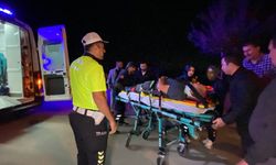 Motosikletler çarpıştı! Sürücü yaralandı
