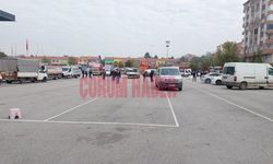 Çorum'da pazarcılar tezgah açmadı