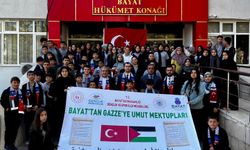 Çorum'dan Gazze'ye mektup var