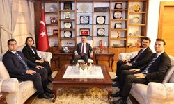 Vali Çalgan kaymakam vekillerini misafir etti