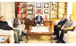 Vali Ali Çalgan, güreşin  temsilcilerini ağırladı