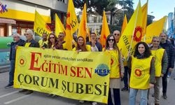 KESK Samsun mitingine  Çorum’dan yoğun katılım