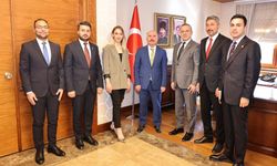 Vali Çalgan, Çorum Eczacı  Odası yönetimini ağırladı