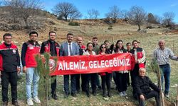 Yaşlılar fidan dikti, gençler ise suladı