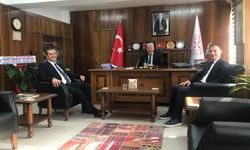 Özkubat ve Kaya’dan Defterdar ziyareti