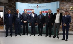 Veli Gündüz Şahin’den Başkan Dere’ye ziyaret