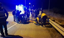 Motosiklet kazası: 2 yaralı