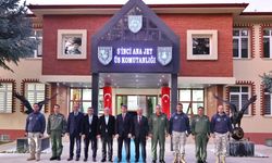 Merzifon 5. Ana Jet Üs  Komutanlığına taziye ziyareti
