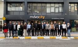 Aşgın’dan Mova City ziyareti