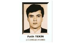 Şehit Öğretmen Fatih Tekin mezarı başında anılacak