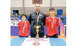 Çorum Belediyespor’un raketleri bölge şampiyonu