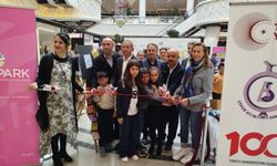 Çorum BİLSEM’den  “Atatürk ve Ebru” temalı sergi