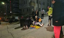 Çorum’da motosiklet kazası 1 yaralı