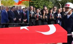 Şehit cenazesinde skandal: Görüntüye büyük tepki var