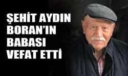 Şehit babası vefat etti