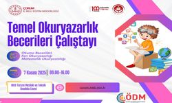 “Temel Okuryazarlık Becerileri Çalıştayı” 7 Kasım’da başlıyor