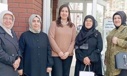 Saadet Kadın Kolları’ndan, iki kadın muhtara ziyaret