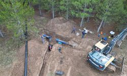 Yeni kuyularından Bahabey Arıtma’ya su hattı çekiliyor
