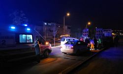 Park halindeki TIR’a çarpan hafif ticari aracın sürücüsü yaralandı