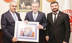 Ahlatcı ve Arıcı’dan Bakan Bak’a ziyaret