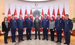 Merzifon 5. Ana Jet Üs Komutanı'ndan  Vali Ali Çalgan’a ziyaret
