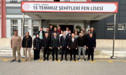 Ahmet Bektaş’tan Fen Lisesi ziyareti