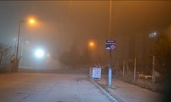 Çorum’da sis etkili oluyor