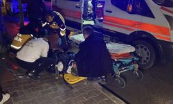 Çorum’da motosiklet yayaya çarptı: 2 yaralı