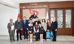 Çorum’da “Yeşil Vatan” yarışmalarında ödüller sahiplerini buldu