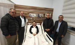 Özlem Güngör’e geçmiş olsun ziyareti