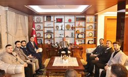 Vali Çalgan, Genç ASKON yönetimini misafir etti