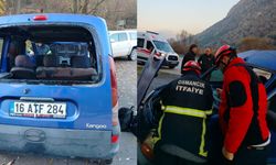 Otomobil şarampole  devrildi: 3 yaralı