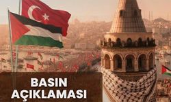 Filistin’e destek eylemi