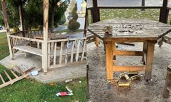 Çorum Belediyesi’nden parktaki vandallığa tepki:  “Kamu malına zarar vicdansızlıktır”