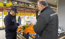 Pazarlardan sonra manavlar da denetlendi