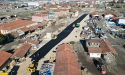 Çorum'da iki cadde birbirine bağlandı