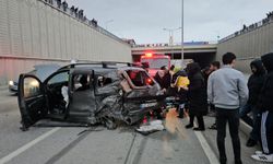 Çevreyolundaki feci kazada bir kişi hayatını kaybetti