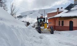 Çorum'da 79 köy yolu kapandı
