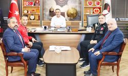 Karacif ve Kamak’tan Muhsin Dere’ye ziyaret