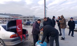 Saadet Partisi’nden sıcak çorba ikramı